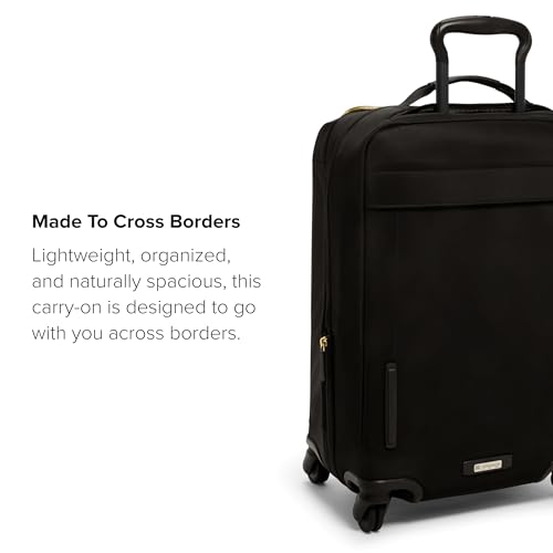 TUMI - Voyageur Leger International Expandable Carry On - Black and Gold, Black/Gold, One Size