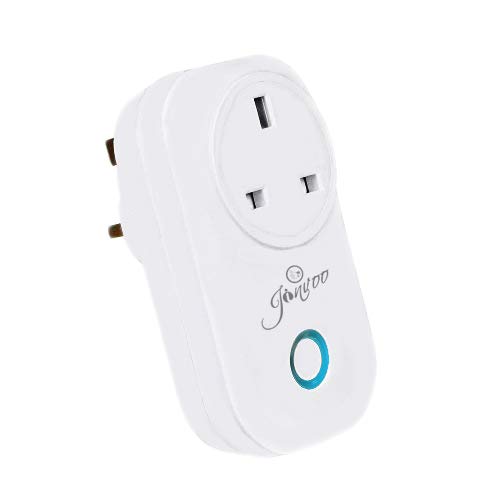 UseeLinkSmart Plug WiFi 10A 2000W compatible with Smart Life app iOS Android remote and timer control works with Alexa Echo Google Assistant timer schedule CE REACH certified white