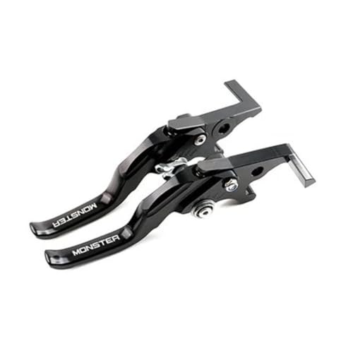 Leviers d'embrayage de frein courts gris CNC pour moto Ducati Monster 796 797 821