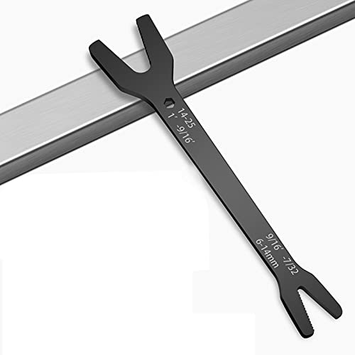 oshhni Chave de boca dupla de 6 mm a 25 mm de aço universal doméstico para ferramenta de reparo de b
