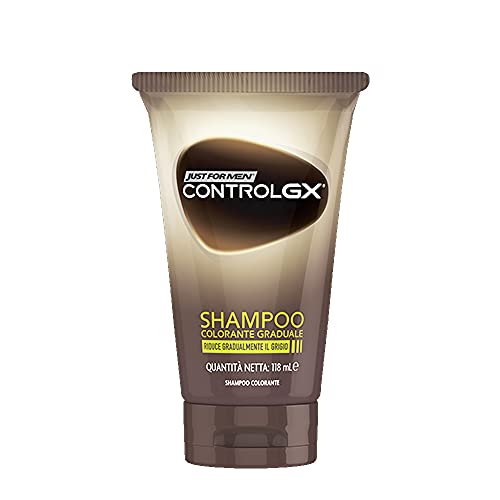 Just for Men Control GX Grey Reducing Shampoo, Gradual Hair Color, 4 fl oz (Packaging May Vary) - image 3