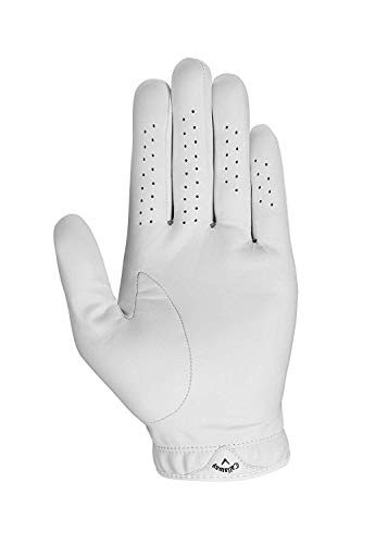 Callaway Golf 2020 Tour Authentic Glove (Left Hand, Men's Standard, X-Large), White #TOP1