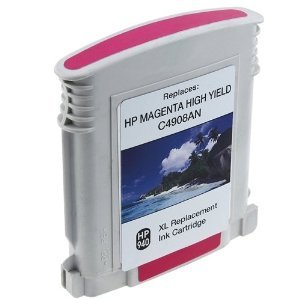 Remanufactured Ink Cartridge Replacement for HP 940XL Magenta C4908AN for HP Officejet Pro 8000 8000 Wireless 8500 8500 Wireless 8500 Premier 8500a A910a 8500a Plus A910g 8500a Premium A910n