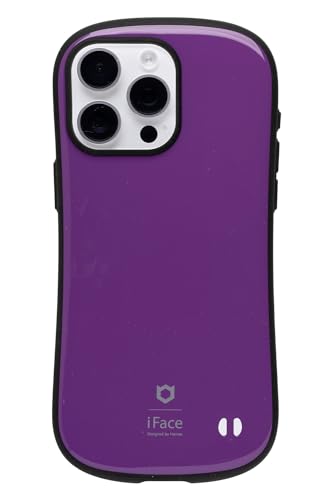 iFace First Class Pure iPhone 15 Pro Max ケース (ピュアパープル)【アイフェイス アイフォン15promax 用 iphone15プロマックス 用 カバー 韓国 耐衝撃 ストラップホール】