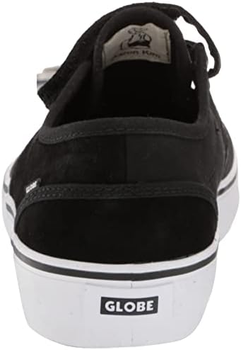 Globe Men's Motley II Skate Shoe, Black/White, 9 | Image 2