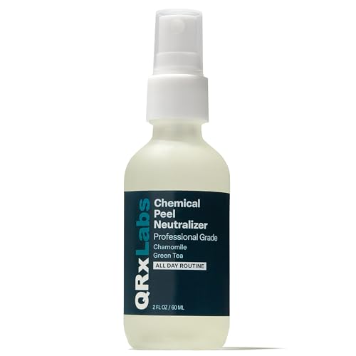 QRxLabs Chemical Peel Neutralizer Spray - Glycolic Acid Peel Neutralizer - pH Balancing Mist for...