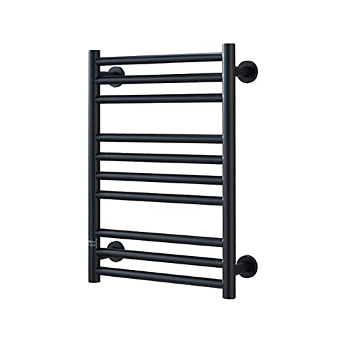 Toallero calefaccionado recto de 10 bares en acero inoxidable de pared