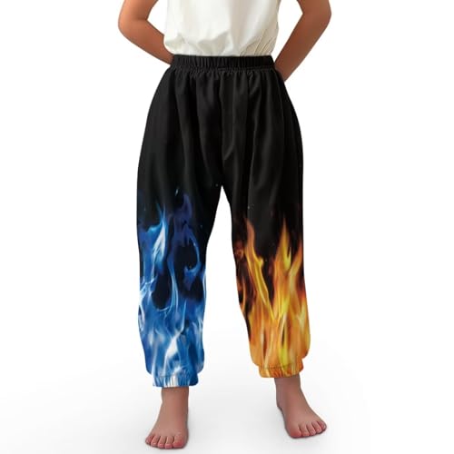 Renewold Kids Loose Sweatpants Boys Sport Jogger Pants Girls Yoga Dance Trousers Casual Lounge Pants Activewear4