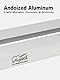 Augioth Tiny size Aluminum Guitar Pedalboard white
