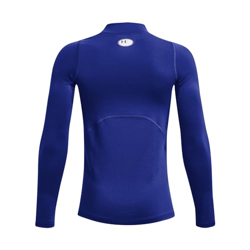 Under Armour boys Coldgear Armour Mock Long Sleeve T-shirt2