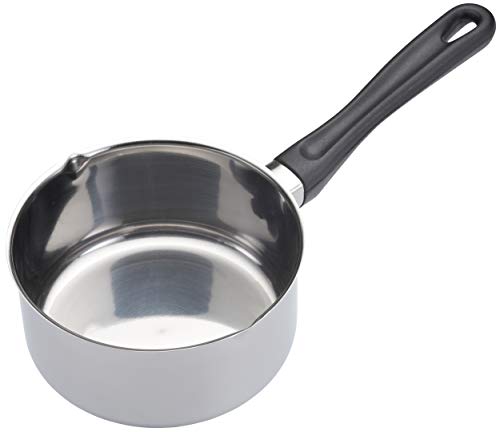 KitchenCraft Induction-Safe Stainless Steel Milk Pan 14 cm (5.5)
