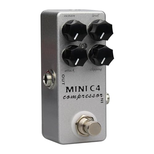 Overdrive pour guitare basse 4 modes pour éliminer les sons plats