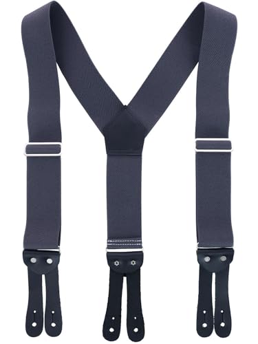 Image of Welch Work Suspenders, 2 Inch Webbing, Y-back Style, Made in USA