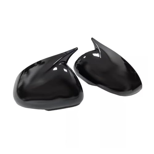 Coque rétroviseur pour Kia Rio 2011-2016 look corne boîtier noir - 3