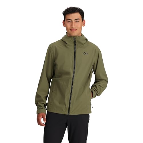 Image of Outdoor Research Men's Stratoburst Stretch Rain Jacket