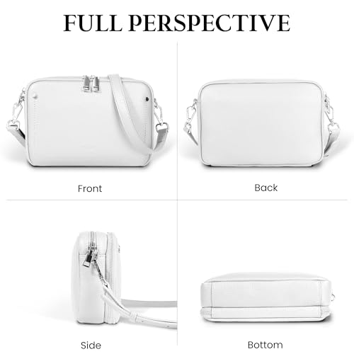 Image of befen Genuine Leather Crossbody Bags for Women, RFID Leather Purses
