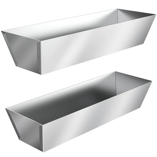 14 Heavy Duty Steel Mud Pan (2 Packs)