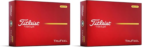 TITLEIST(�^�C�g���X�g) �S���t�{�[��26 TRUFEEL YELLOW DZ (× 2)