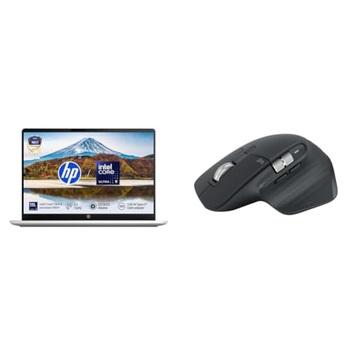 Image of HP OmniBook OLED, Intel Core Ultra 9 285H, 24GB DDR5 (Upgradeable) 1TB SSD, 2K, 16'' /40.6cm, 0.2 ms RT, 100% DCI-P3, Win11, Office24, Silver, 1.6kg, bu0274TU, Lighter mini GaN + Logitech MX Master 3s