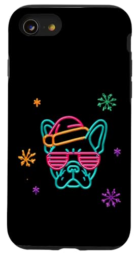 �t�����`�u���h�b�O�̊� �~ �L�����N�^�[ �O���t�B�b�N �s���N �V���b�^�[ �X�}�z�P�[�X iPhone SE (2020) / 7 / 8 �p