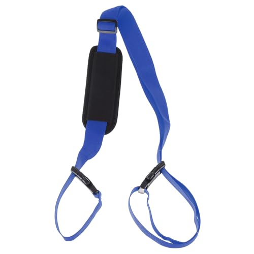 Alças de cadeira de praia, alças ajustáveis para cadeira de praia, alças de transporte de ombro para mochila de cadeira dobrável, azul escuro