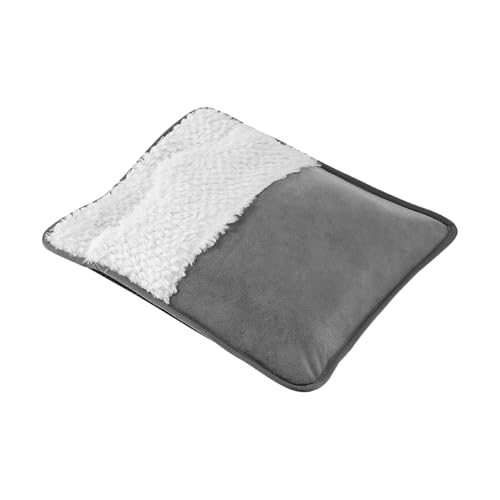Almohadilla térmica para pies, calentador de pies con enchufe USB, tapete de felpa suave para mujeres y hombres, hogar, oficina, dormitorio, sala de estar, cama, rodilla, pierna, hombro, Navidad