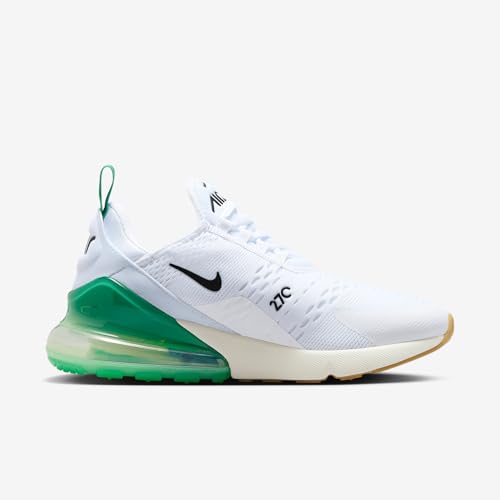 Nike Air Max 270 Women's Shoes (AH6789-125, White/Summit White/Stadium Green/Black)3