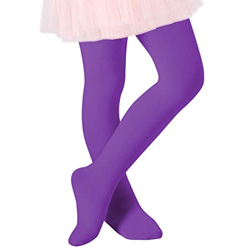 Image of Century Star Girls Ballet Tights for Toddler Kids Dance | Ultra Soft, Opaque, Stretchy With A Comfy Fit-Ideal For Ballet Dance, School Uniforms, Recitals, Halloween And Daily Wear.