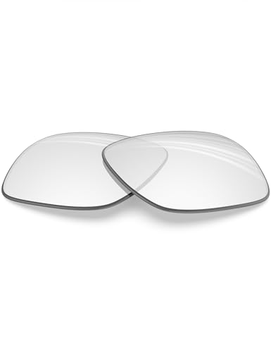 Image of BLAZERBUCK Anti-salt Replacement Lenses for Oakley Holbrook XL OO9417, Anti-Scratch, Impact Resistant & Perfectly Fit - High Definition Clear
