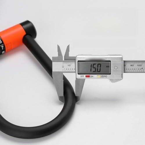 ReachMall Antivol robuste en U pour vélo, haute sécurité, combinaison à 4 chiffres, avec câble en acier pour scooter, alliage