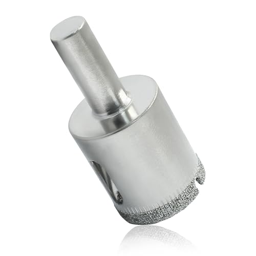 Image of Luomorgo 2Pcs 26mm Diamond Hole Saw Diamond Drill Bits | 1.1 Inch Cutting Depth, For Glass Ceramic Marble, For Porcelain Tile Granite, For Quartz Gemstone