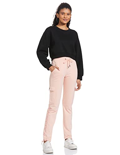 Image of Max Women Printed Elasticated Regular Fit Track Pants