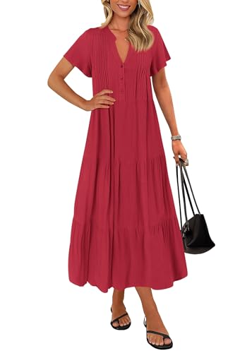 Image of KIRUNDO Summer Maxi Dresses for Women 2026