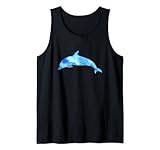 Watercolor Delphin! Save the Dolphins T-Shirt Tank Top