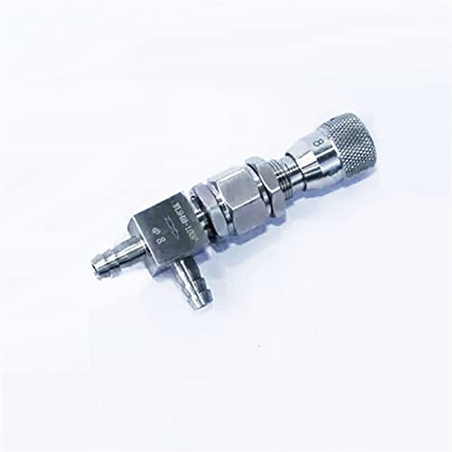 Vanne à aiguille 10mm en acier inoxydable pour régulation de débit d'angle 16MPA