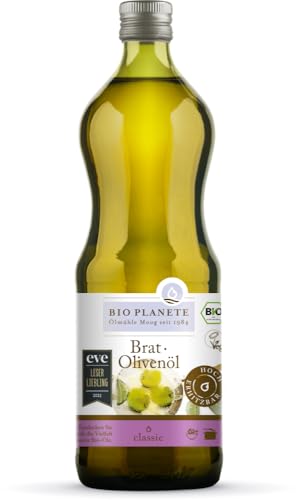 Bio Planete Brat-Olivenöl (6 x 1000 ml) Bio Planete Brat-Olivenöl (6 x 1000 ml)