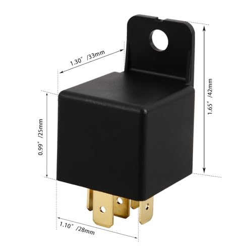 Image of Starter Relay for Harley 1991-2008 Touring Road Glide Electra Glide Street Glide Road King,FXRP Police,1992-2008 Big Twin,1992-2004 Sportsters XL,1995-2000 Dyna,1995-2007 Softail,for 31504-91A