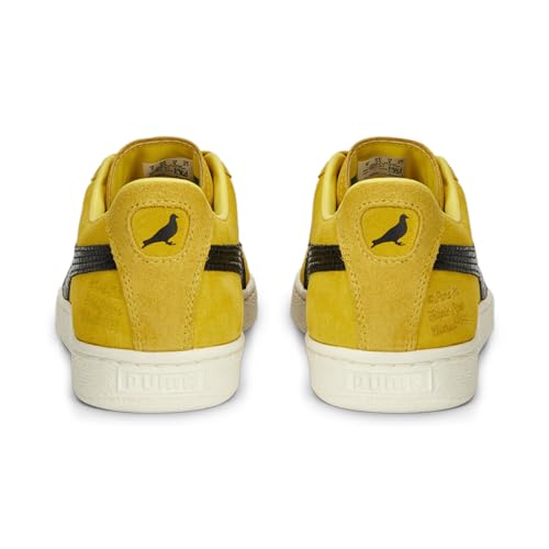 PUMA Mens Staple X Suede Lace Up Sneakers Shoes Casual - Yellow - Size 9 M3