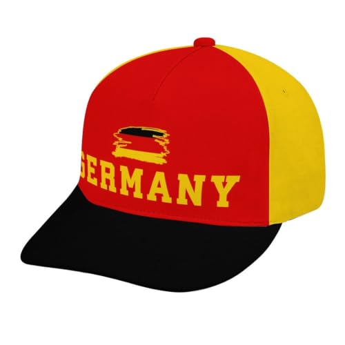 Image of Soccer National Team Baseball Cap for Men Women Adjustable Snapback Summer Sun Hat Game Day Hat for Soccer Fans