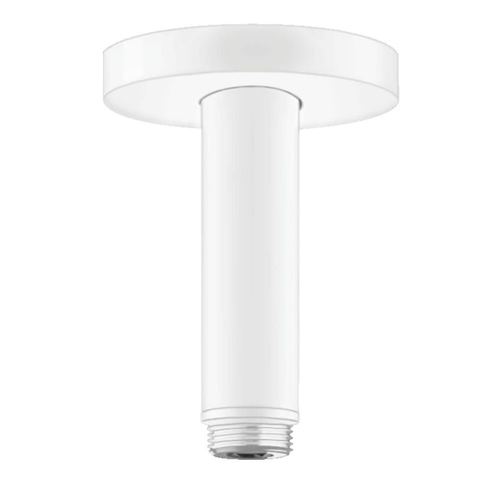 hansgrohe Przyłącze sufitowe S 100 mm biały matowy, 27393700