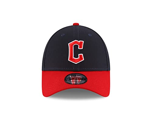New Era MLB The League 9Forty Verstellbare Basecap Cleveland Guardians - Offizielle Teamfarben – Ansicht 5