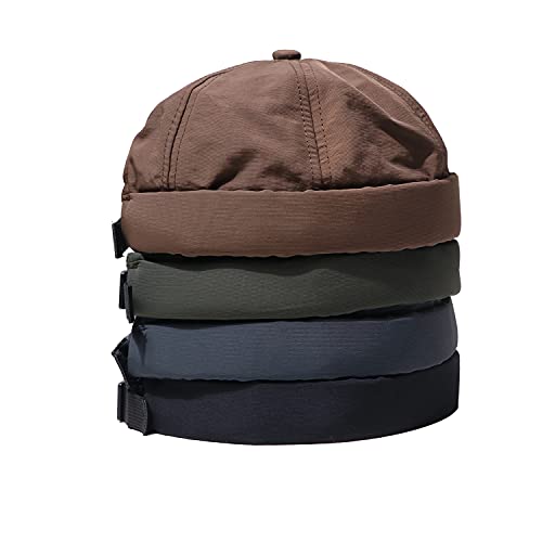 Clape Rolled Cuff Harbour Sailor Fisherman Leon Beanie Hat Lightweight Breathable Sports Hat For Men Unstructured Baseball Cap #TOP3