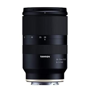 Tamron – 28-75mm Di III RXD Sony E – Lichtsterke Standaardzoom voor Sony Mirrorless Systeemcamera’s – Model A036