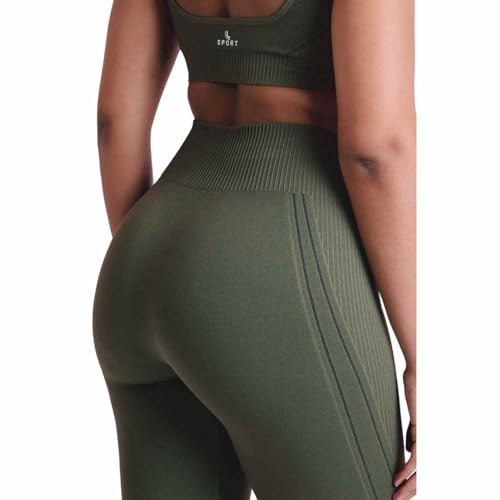 Calça Legging Lupo Sem Costura, Modelagem Justa, Compressão, Liberdade de Movimento (BR, Alfa, G, Re