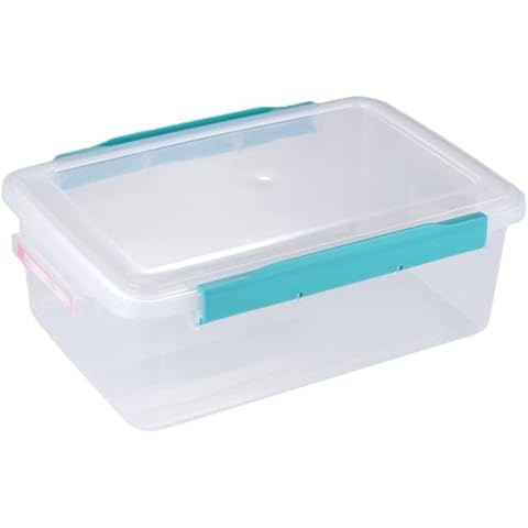 Edeesky Plastic Food Storage Set，Open Food Storage Containers，Pantry Organization Containers,Containers for household or kitchen use Cover