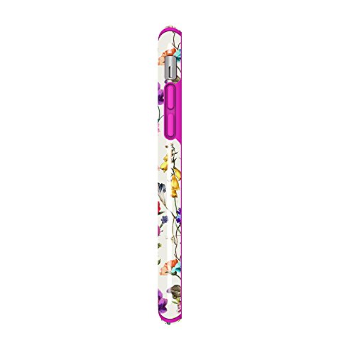 Coque iPhone XS Speck fleurs protection rigide téléphone Apple X rose