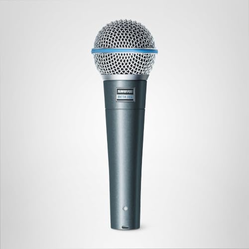 Miniatura 9 de Shure Beta 58a Micrófono Vocal Dinámico Supercardioide De Un Solo Elemento Para Escenario Y Estudio, Incluye Adaptador De Soporte Ajustable A25d, Adaptador De Rosca De 5 8 A 3 8