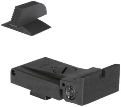 LPA TRT KENSIGHT 1911 Sight Set Squared Blade - Serrated - 0.200" Front Sight