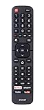 EN2A27 Replace Remote Control Compatible with Hisense TV 55H6B 50H6GB 50H7GB 65H7B 55H7B 55H5C 55H6B 55H7B 55H7C 55H8C 55H9B2 65CU6200 65H10B 65H10B2 65H7B2 65H8C LTDN55K2203GWUS 50H7GB1 50H8C