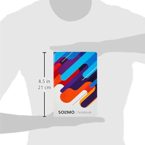 Image of Amazon Brand - Solimo A5 Dot Grid Journal | 100 GSM | Flat Lay Binding | Rounded Corners | Suitable for Sketching or Doodling, To-do lists & more (160 Pages)